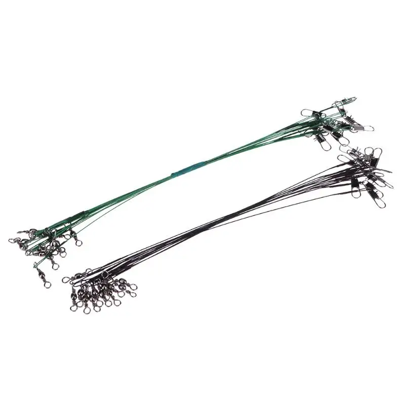 100pcs/set 20cm Fishing Line Anti-bite Fishing Leading Line Rope Steel Wire Leader fishing tackle box Rolling Swivel Connector
100pcs/set 20cm Fishing Line Anti-bite Fishing Leading Line Rope Steel Wire Leader fishing tackle box Rolling Swivel Connector