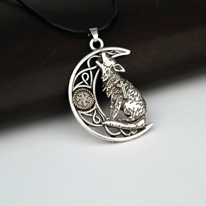 1pcs Viking Wolf Pendant Necklace Celtics Moon Necklace Amulet Punk Jewelry For Animal Fans
1pcs Viking Wolf Pendant Necklace Celtics Moon Necklace Amulet Punk Jewelry For Animal Fans