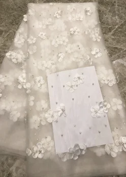 Nigerian Lace Fabric 2020 High Quality Lace 3d Lace Fabric Wedding White African with Sequins Nigerian French Lace Fabric ZA168
Nigerian Lace Fabric 2020 High Quality Lace 3d Lace Fabric Wedding White African with Sequins Nigerian French Lace Fabric ZA168