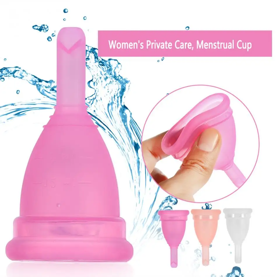 1PCs Discharge Valve Menstrual Cup Medical Grade Silicone Reusable Period Cup Feminine Hygiene Cup Silica Leak Free Month Cups
1PCs Discharge Valve Menstrual Cup Medical Grade Silicone Reusable Period Cup Feminine Hygiene Cup Silica Leak Free Month Cups