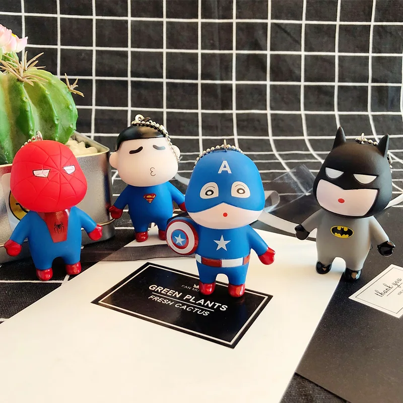 2019 Vintage Super Hero Keychains Marvel Avengers Men Key Rings Batman Hulk Spider Man Captain America Ultraman Bags Keyring
2019 Vintage Super Hero Keychains Marvel Avengers Men Key Rings Batman Hulk Spider Man Captain America Ultraman Bags Keyring
