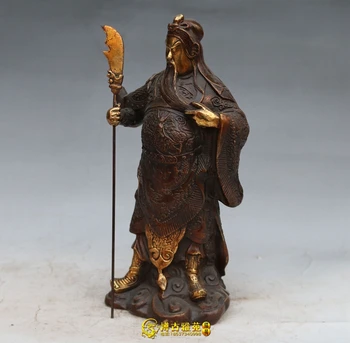 The copper statue of Guan Gong Guan Guan Erye decoration Feng Shui bronze Buddha antique Fortuna Wu Zhaocai
The copper statue of Guan Gong Guan Guan Erye decoration Feng Shui bronze Buddha antique Fortuna Wu Zhaocai