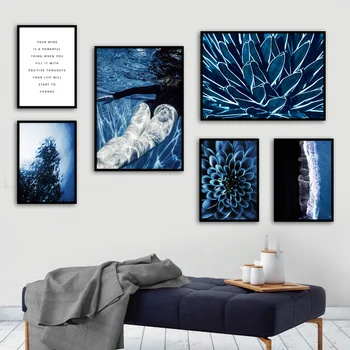 Blue Sea Fish Flower Girl Swimming Wall Art Canvas Painting Nordic Posters And Prints Wall Pictures For Living Room Decor
Blue Sea Fish Flower Girl Swimming Wall Art Canvas Painting Nordic Posters And Prints Wall Pictures For Living Room Decor