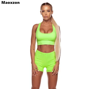Maoxzon Womens Sets Summer Thin Slim Sexy Tracksuits Fitness Jogger Sportswear Crop Tank Tops and Shorts Two piece Suits Outfits
Maoxzon Womens Sets Summer Thin Slim Sexy Tracksuits Fitness Jogger Sportswear Crop Tank Tops and Shorts Two piece Suits Outfits