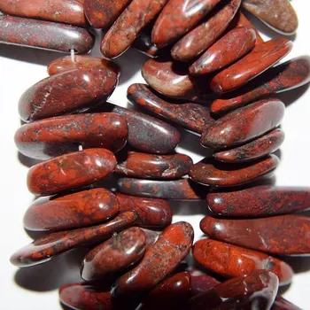 Natural Poppy Jasper smooth stick beads in 4x12mm-6x27mm - Gemstone Beads - Full Strand 16"
Natural Poppy Jasper smooth stick beads in 4x12mm-6x27mm - Gemstone Beads - Full Strand 16"