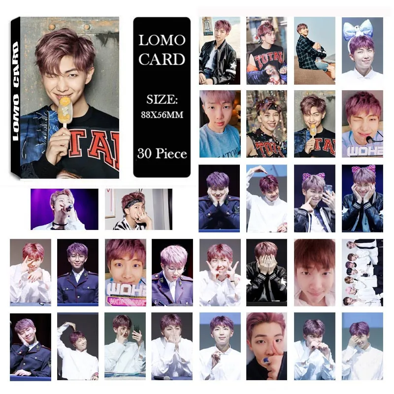 KPOP Bangtan Boys Rap Monster Album New Singles LOMO Cards K-POP Self Made Paper Photo Card HD Photocard LK473
KPOP Bangtan Boys Rap Monster Album New Singles LOMO Cards K-POP Self Made Paper Photo Card HD Photocard LK473