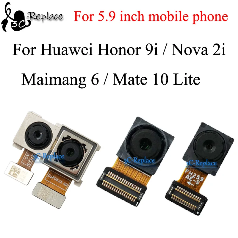 For Huawei maimang 6 / G10 Plus / Mate 10 Lite / Nova 2i Honor 9i Back Main Rear Big camera Small Front Camera flex cable Ribbon
For Huawei maimang 6 / G10 Plus / Mate 10 Lite / Nova 2i Honor 9i Back Main Rear Big camera Small Front Camera flex cable Ribbon