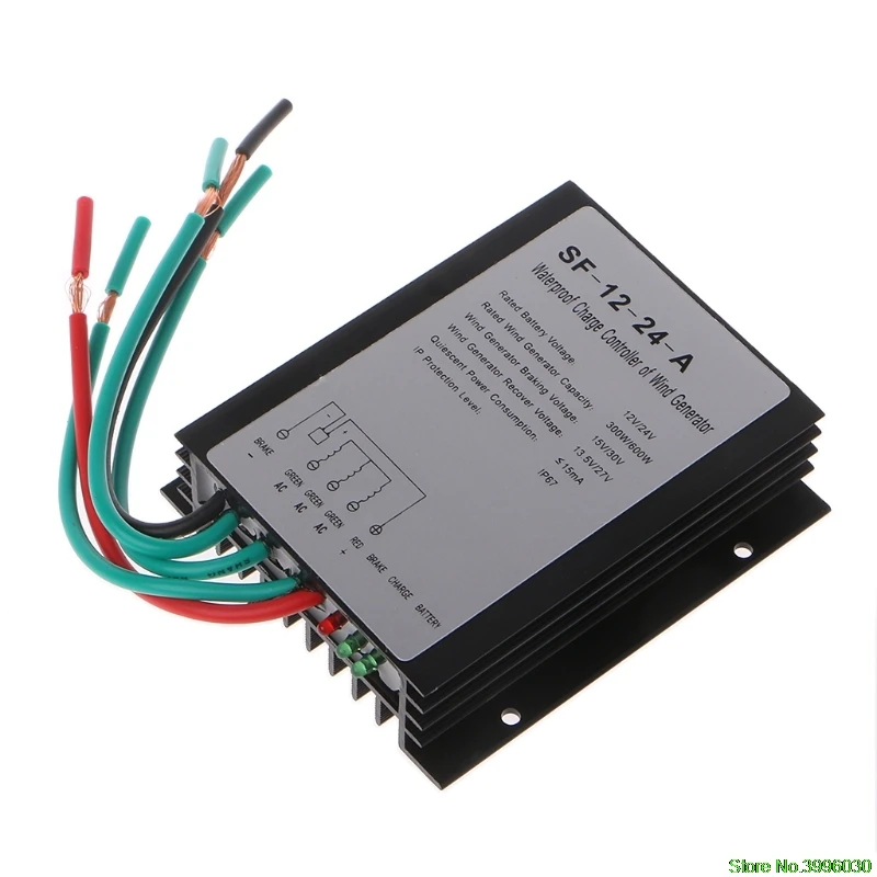 600W 12V/24V Waterproof Wind Turbine Generator Charge Controller Wind Controller
600W 12V/24V Waterproof Wind Turbine Generator Charge Controller Wind Controller