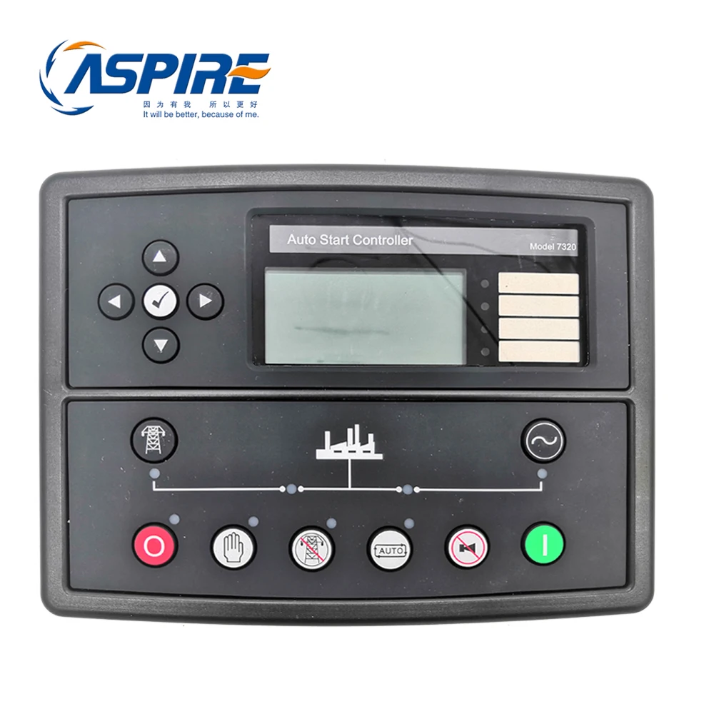 AMF Genset Controller DSE7320, Auto Start Generator Electronics Control Module DSE 7320
AMF Genset Controller DSE7320, Auto Start Generator Electronics Control Module DSE 7320