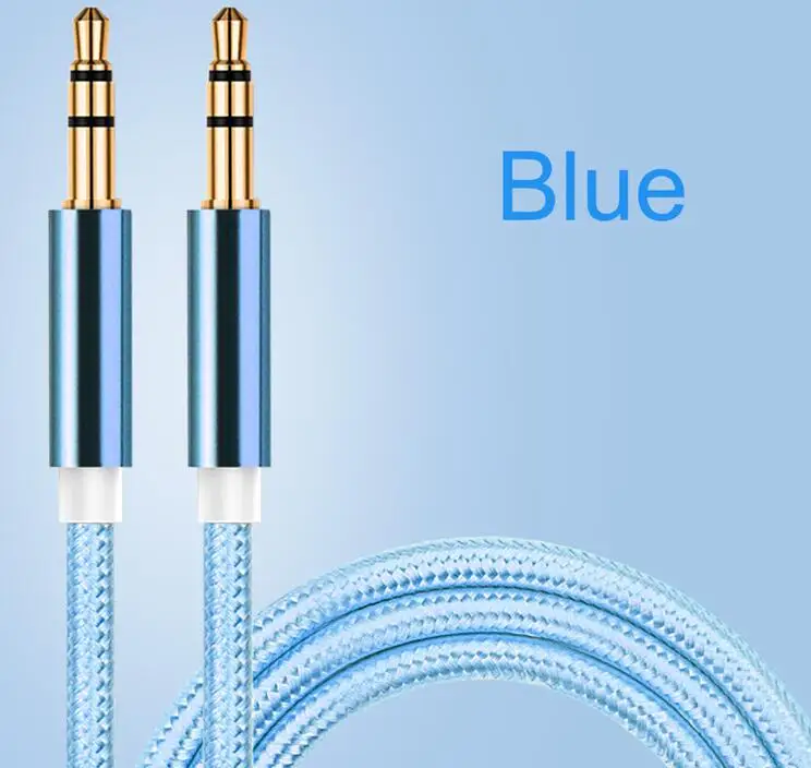 Jack Cable Audio Speaker Headphone Cable Aux 3.5mm Audio Cable Male to Male For iPhone For Samsung Smartphone random color
Jack Cable Audio Speaker Headphone Cable Aux 3.5mm Audio Cable Male to Male For iPhone For Samsung Smartphone random color