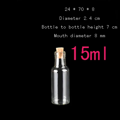 Оптовая продажа, Маленькая прозрачная стеклянная бутылка 15 мл (24*70*8 мм), 50 шт./лот, пробка для дрифтинга для детей, бутылочка для желаний, мини-бутылка
Оптовая продажа, Маленькая прозрачная стеклянная бутылка 15 мл (24*70*8 мм), 50 шт./лот, пробка для дрифтинга для детей, бутылочка для желаний, мини-бутылка