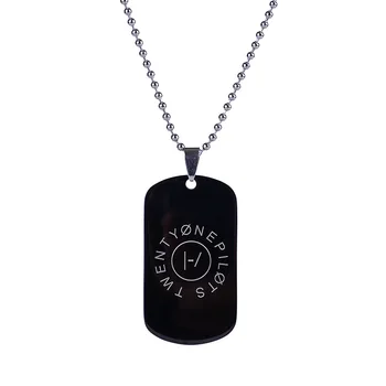 Giancomics Hot Band Twenty one pilots Keychain/Necklace Stainless Steel Pendant Otaku Collection Cosplay Costume Ornament Gift
Giancomics Hot Band Twenty one pilots Keychain/Necklace Stainless Steel Pendant Otaku Collection Cosplay Costume Ornament Gift