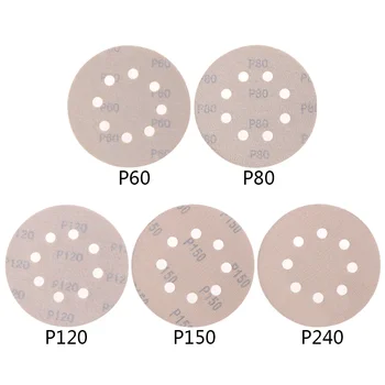 10PCS 5 Inch 8 Holes Sanding Discs 10PCS Sandpaper Assortment Hook and Loop Sander Paper
10PCS 5 Inch 8 Holes Sanding Discs 10PCS Sandpaper Assortment Hook and Loop Sander Paper