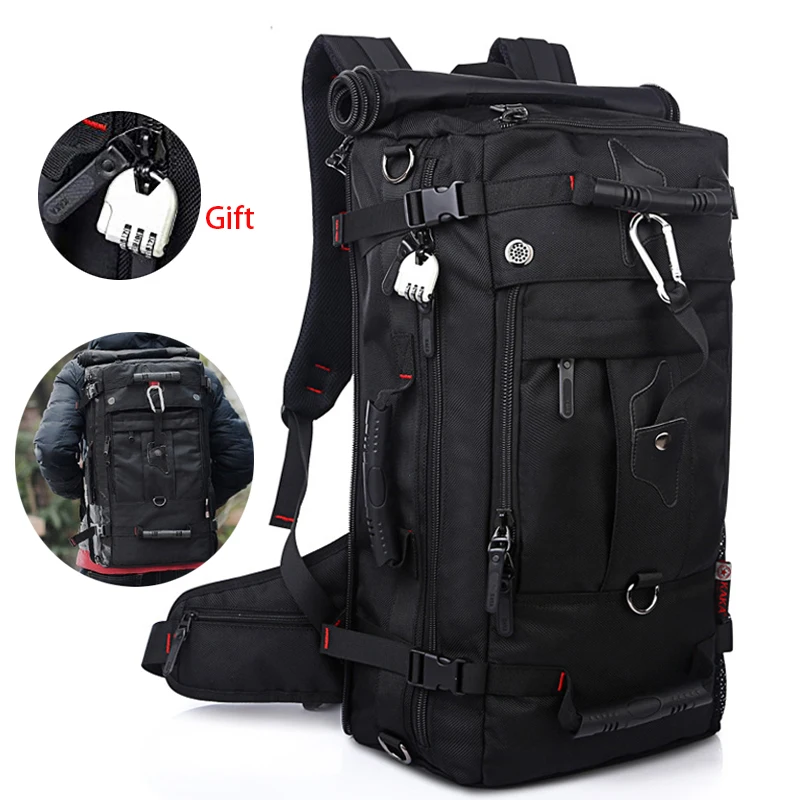 KAKA Men Backpack Travel Bag Large Capacity 40L Outdoor Mountaineering Multifunctional Waterproof Backpack Women Luggage Bags
KAKA Men Backpack Travel Bag Large Capacity 40L Outdoor Mountaineering Multifunctional Waterproof Backpack Women Luggage Bags