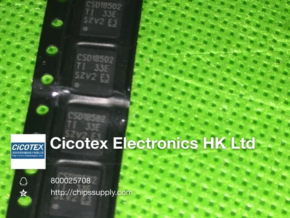 3 шт./лот CSD18502Q5BT VSON8 CSD18502 Q5BT CSD18502Q5B T 40 в N-Channel NexFET Power MOSFET N-CH 100A 8vson CSD18502Q5 | Электронные