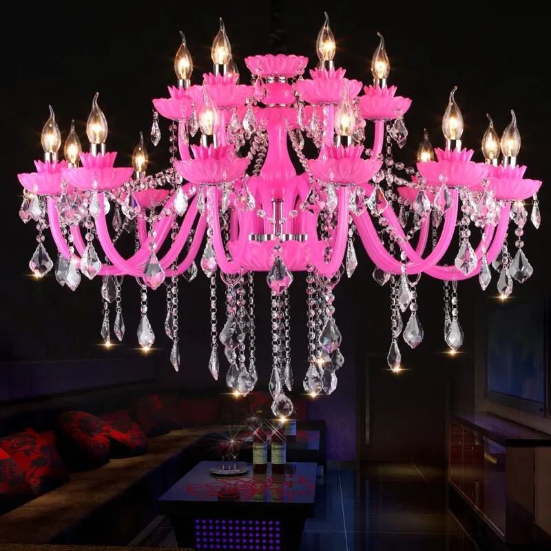 Modern K9 Crystal Glass Candle Luxury European Chandlier Light for Home Hotel Decor
Modern K9 Crystal Glass Candle Luxury European Chandlier Light for Home Hotel Decor