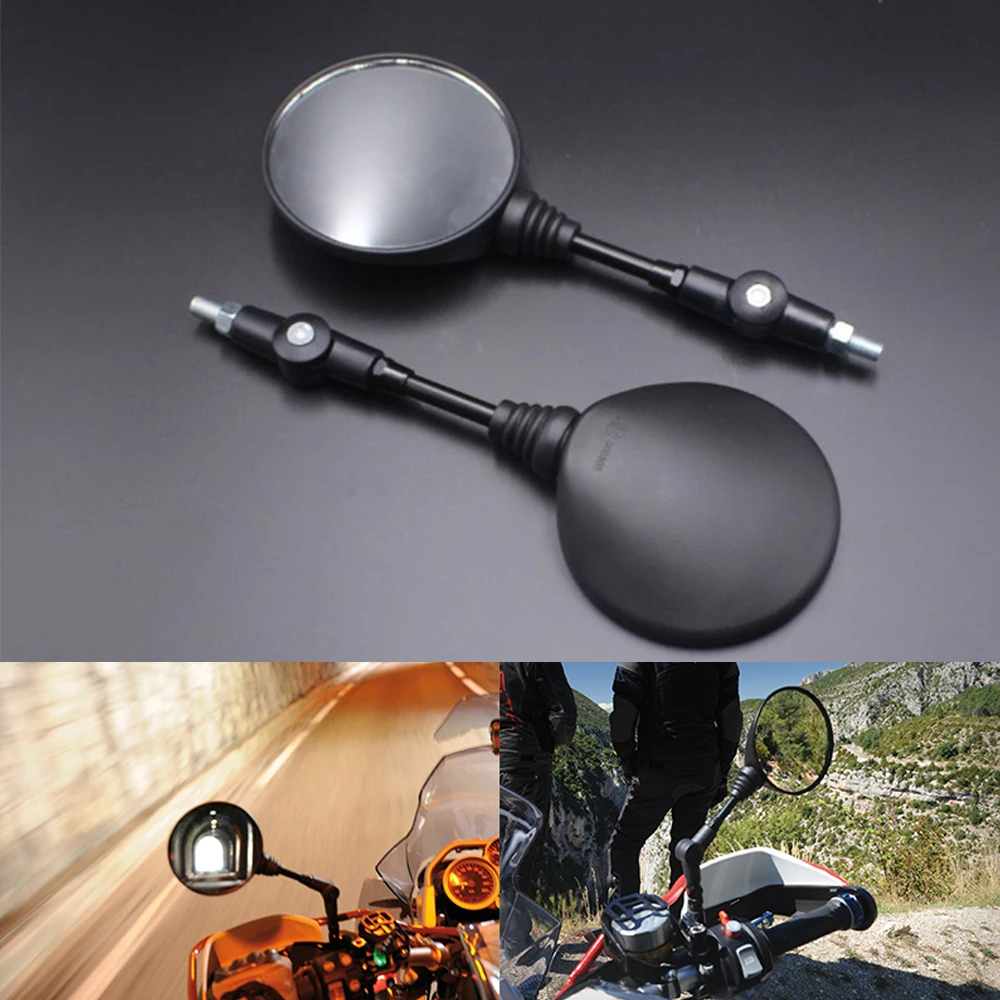 Universal Folding Motorcycle Rear View Mirrors For SUZUKI gn 250 inazuma 250 gsf 600s For HONDA cbf 600s nc 750x nc 750s etc.
Universal Folding Motorcycle Rear View Mirrors For SUZUKI gn 250 inazuma 250 gsf 600s For HONDA cbf 600s nc 750x nc 750s etc.