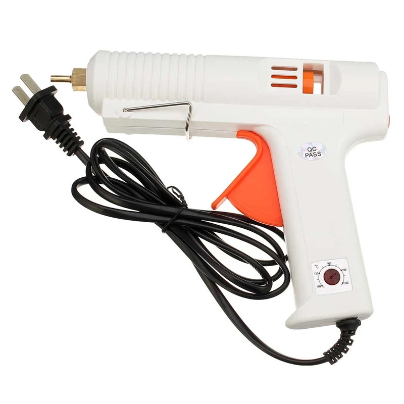 Adjustable 100W 120W Hot Melt Glue Gun Electric US Plug Copper Nozzle Heater Heating 10pcs 11x200mm Glue Stick DIY Hand Tools
Adjustable 100W 120W Hot Melt Glue Gun Electric US Plug Copper Nozzle Heater Heating 10pcs 11x200mm Glue Stick DIY Hand Tools