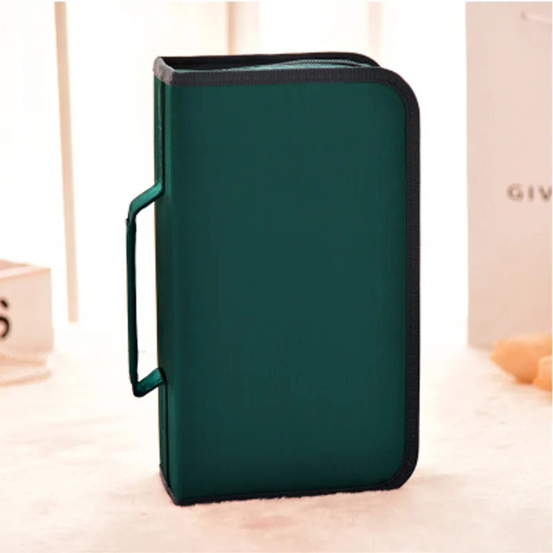 LEORY 128 Slots CD DVD Disc Bag Organizer Disk Card Holder Wallet Sheet Case Stowing Tidying Carry Pouch Universal
LEORY 128 Slots CD DVD Disc Bag Organizer Disk Card Holder Wallet Sheet Case Stowing Tidying Carry Pouch Universal