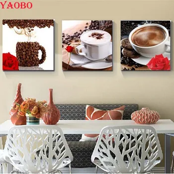 Full Square Diamond 5D DIY Diamond Painting 3 Pcs Coffee Cup Embroidery Cross Stitch Rhinestone Mosaic Restaurant Room Wall Art
Full Square Diamond 5D DIY Diamond Painting 3 Pcs Coffee Cup Embroidery Cross Stitch Rhinestone Mosaic Restaurant Room Wall Art