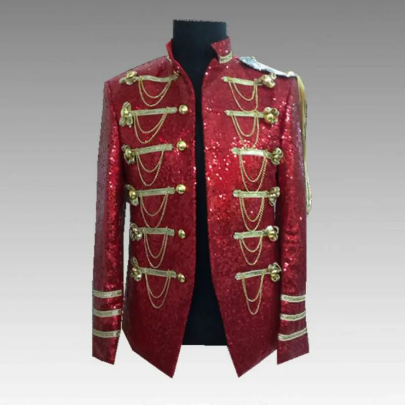New men's suit bar performing arts men's clothing male singer sequins stage costumes nightclub bar men's DJ dance clothes
New men's suit bar performing arts men's clothing male singer sequins stage costumes nightclub bar men's DJ dance clothes