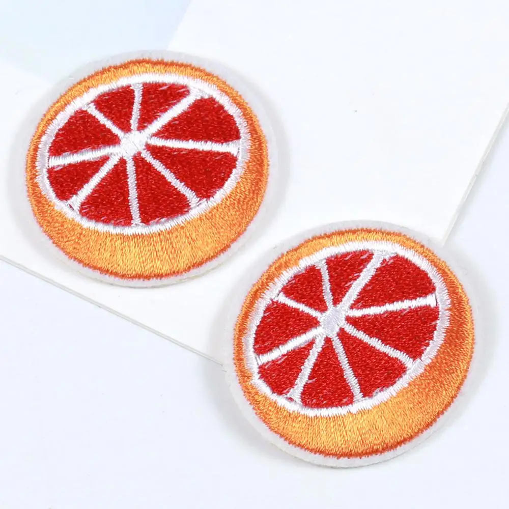 2 Pc Beautiful Orange Embroidery Hot Ironing Sticker Handmade DIY Sticker Clothes Stripe Hat Decal Fruit Decal in Bag
2 Pc Beautiful Orange Embroidery Hot Ironing Sticker Handmade DIY Sticker Clothes Stripe Hat Decal Fruit Decal in Bag