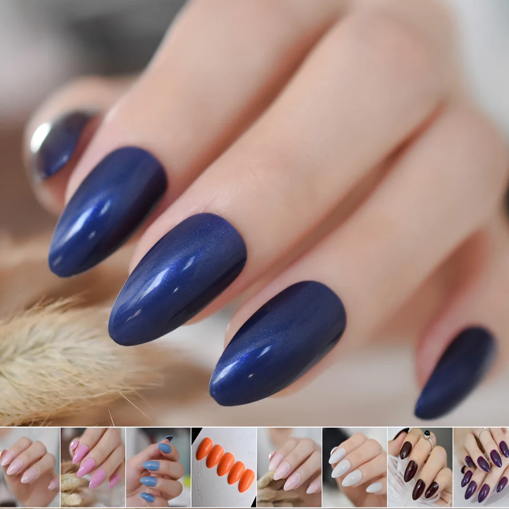 Stiletto Almond Nude Pink Blue Orange 24pcs Full Cover Fake Nail Art 10 Sizes Acrylic Press On Nail Tips False Nail Faux Ongles
Stiletto Almond Nude Pink Blue Orange 24pcs Full Cover Fake Nail Art 10 Sizes Acrylic Press On Nail Tips False Nail Faux Ongles