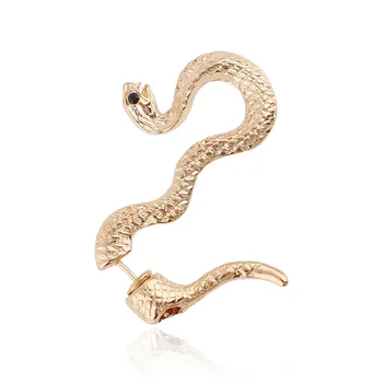 10Pcs/Lot Free Shipping Fashion Earrings New Punk Snake Long Ear Cuff Earring Jackets For Women And Men Wholesale EJ008
10Pcs/Lot Free Shipping Fashion Earrings New Punk Snake Long Ear Cuff Earring Jackets For Women And Men Wholesale EJ008