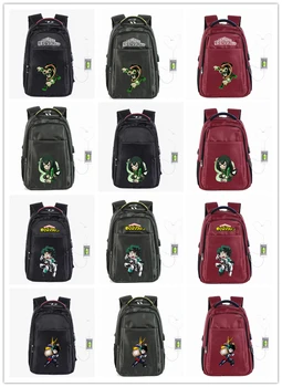 Anime My Hero Academia Logo Knapsack Teenagers USB New Backpack Boys Girls New Style Travel Laptop Bag
Anime My Hero Academia Logo Knapsack Teenagers USB New Backpack Boys Girls New Style Travel Laptop Bag