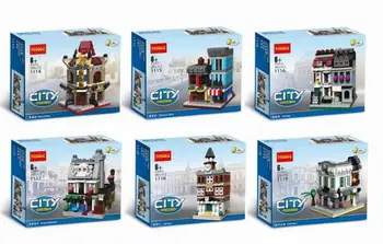 Decool 1114-1119 Mini City Series View 6set/lot City Hall/Cinema/Pet Shop/Bank Building Block Brick Compatible With Legoings
Decool 1114-1119 Mini City Series View 6set/lot City Hall/Cinema/Pet Shop/Bank Building Block Brick Compatible With Legoings