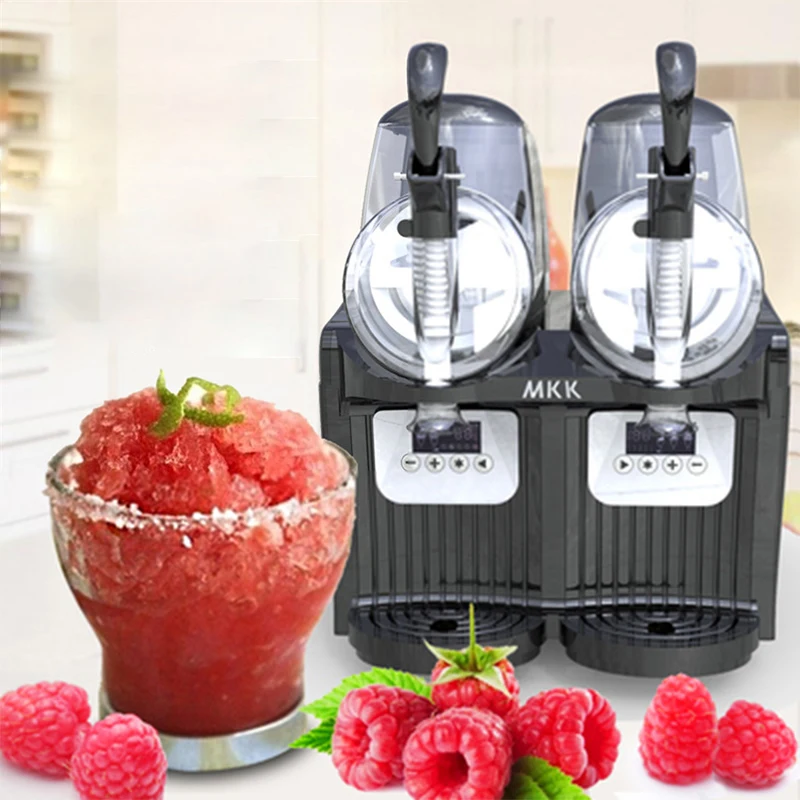 2 Tank Automatic Snow mud machine snow melting machine Ice Slush Sand Ice Tea Juice Making Machine
2 Tank Automatic Snow mud machine snow melting machine Ice Slush Sand Ice Tea Juice Making Machine