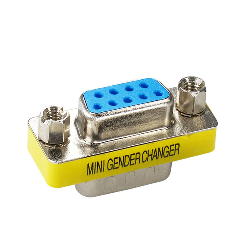 2019 Hot RS232 9 Pin Female to Female Gender Changer Converter PC Extension Adapter For DOY
2019 Hot RS232 9 Pin Female to Female Gender Changer Converter PC Extension Adapter For DOY