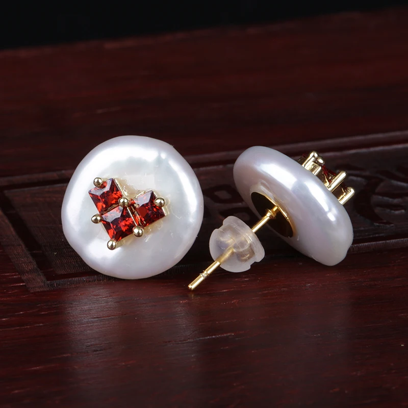 wine red cz pave tiny gold mosaic heart charms natural coin freshwater pearl bead charm chic dainty stud earring for women
wine red cz pave tiny gold mosaic heart charms natural coin freshwater pearl bead charm chic dainty stud earring for women