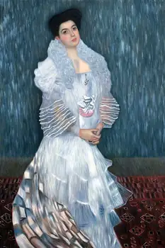 High quality Oil painting Canvas Reproductions Portrait of Hermine Gallie by Gustav Klimt Painting hand painted
High quality Oil painting Canvas Reproductions Portrait of Hermine Gallie by Gustav Klimt Painting hand painted