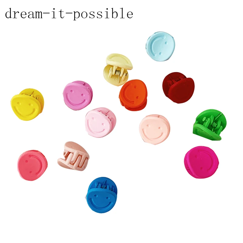 dream-it-possible Candy smiley hair clip woman girls kid children mini hair clip bangs clip Korean teen hair accessories trendy
dream-it-possible Candy smiley hair clip woman girls kid children mini hair clip bangs clip Korean teen hair accessories trendy