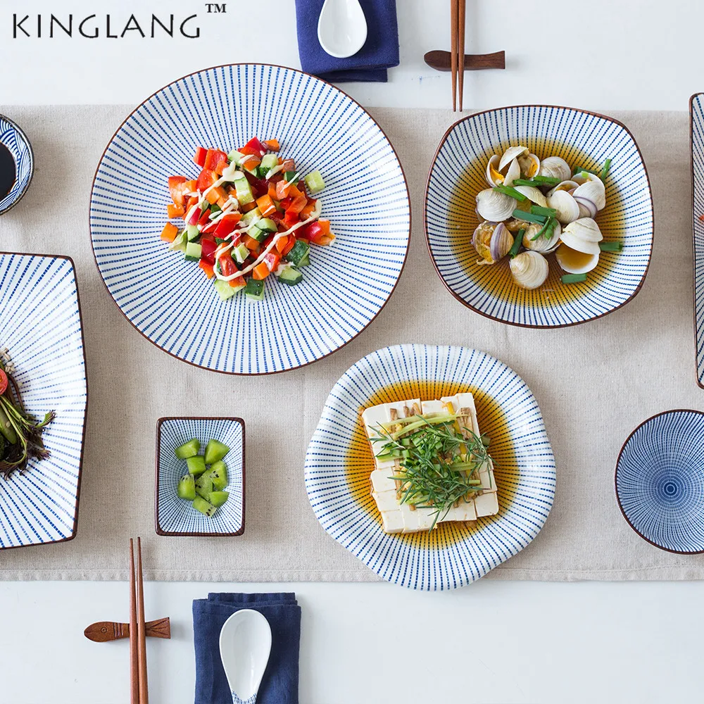 Japanese Style HENG FENG Ceramic Tableware Steamed Rice Bowl Sauce Dish Soup Bowl dinner Plate Porcelain Sushi Plate
Japanese Style HENG FENG Ceramic Tableware Steamed Rice Bowl Sauce Dish Soup Bowl dinner Plate Porcelain Sushi Plate