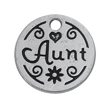 RAINXTAR Fashion Round Vintage Nana Grandma Aunt Alloy Message Charms 16*16mm 50pcs AAC304
RAINXTAR Fashion Round Vintage Nana Grandma Aunt Alloy Message Charms 16*16mm 50pcs AAC304