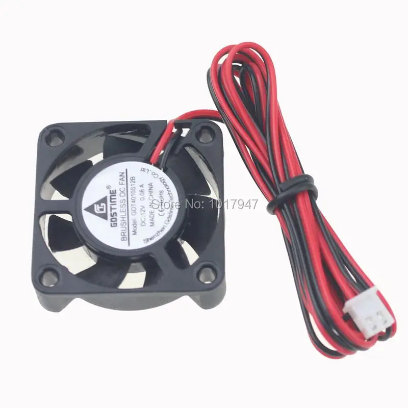2PCS LOT Gdstime DC 12V Mini Cooling Fan 2Pin Brushless Exhaust Fan For 3D Printer Makerbot Computer CPU Cooler 40mm x 10m 4cm
2PCS LOT Gdstime DC 12V Mini Cooling Fan 2Pin Brushless Exhaust Fan For 3D Printer Makerbot Computer CPU Cooler 40mm x 10m 4cm