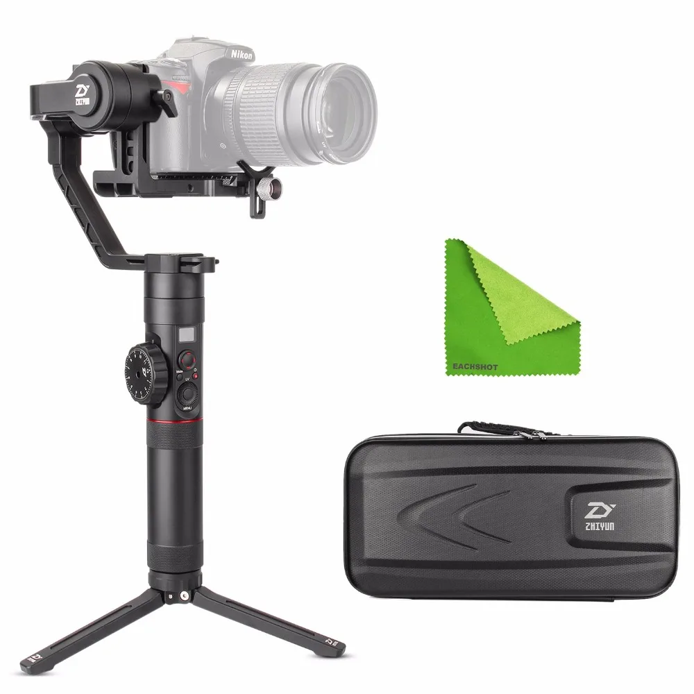 Zhiyun Crane-2 3-Axis Handheld Gimbal Stabilizer with Follow Focus 7lb Payload OLED Display Long Runtime For Camera
Zhiyun Crane-2 3-Axis Handheld Gimbal Stabilizer with Follow Focus 7lb Payload OLED Display Long Runtime For Camera