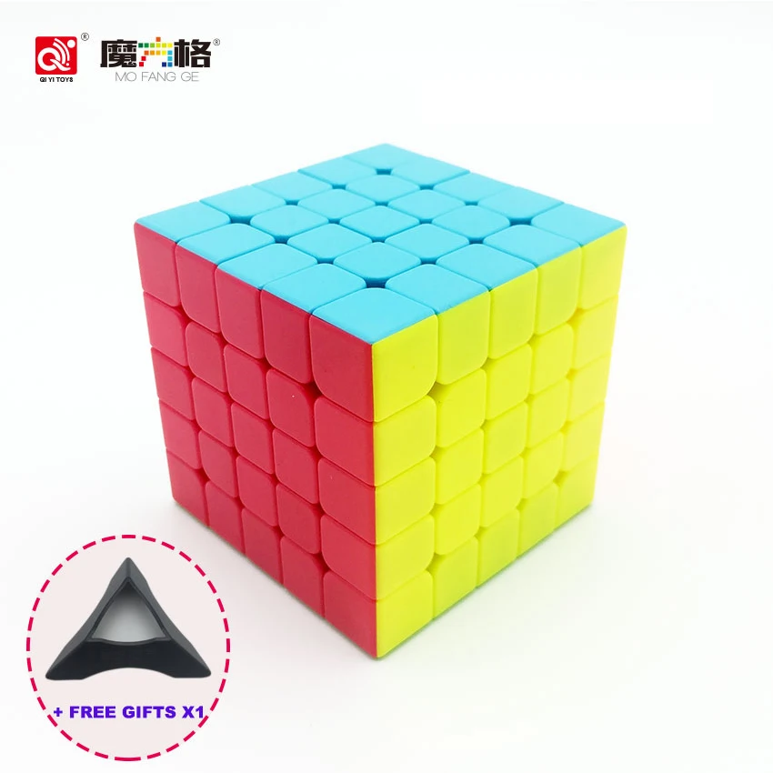 QiYi 5X5X5 Rubik's Cube Professional Puzzle Magic Cube Stickerless Cubo Magico Game Cube Educational Neo Speed Toys For Children
QiYi 5X5X5 Rubik's Cube Professional Puzzle Magic Cube Stickerless Cubo Magico Game Cube Educational Neo Speed Toys For Children