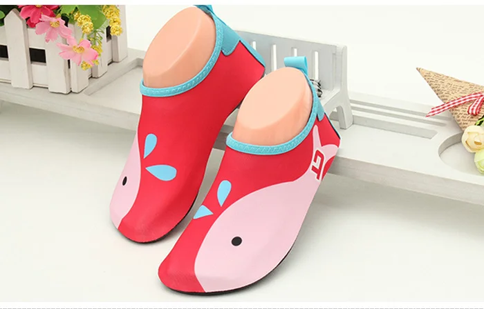 Summer Children Water Shoes Breathable Quick Dry Swimming Fins Aqua Socks Wetsuit Prevent Scratche Warming Slip-on Beach Schuhe (8)