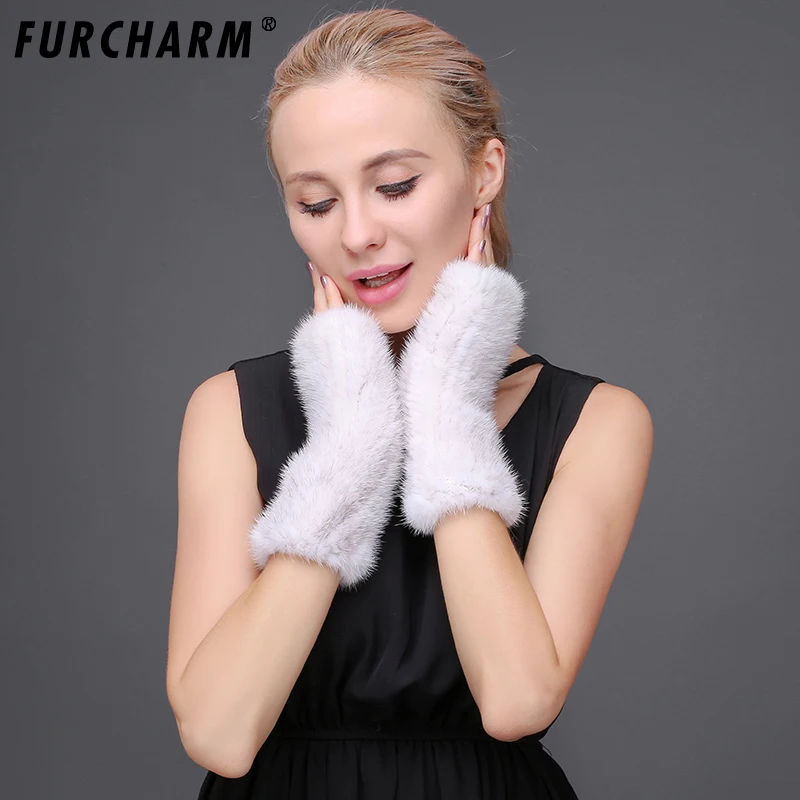 Fingerless Gloves for Women Real Mink Fur Knitted Gloves Without Fingers Winter Mittens Elastic Ladies Gloves for Cold Whether
Fingerless Gloves for Women Real Mink Fur Knitted Gloves Without Fingers Winter Mittens Elastic Ladies Gloves for Cold Whether