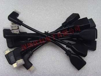 HDMI female to turn HDMI mini public head 90 elbow degree; side bend Tablet PC HD video adapter
HDMI female to turn HDMI mini public head 90 elbow degree; side bend Tablet PC HD video adapter