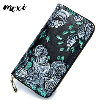 MOXI Long Purse Female Fashion Printing Women Wallet Brand Design Trendy Money Bag High Quality Leather Phone Wallet Card Holder
MOXI Long Purse Female Fashion Printing Women Wallet Brand Design Trendy Money Bag High Quality Leather Phone Wallet Card Holder