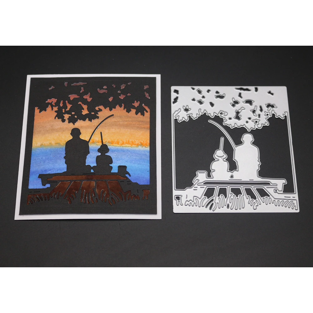 Fishing Adult Child Metal Cutting Dies Knife Mold Decorative Embossing Cards Making Cut Die Stencils Photo Album Scrapbooking
Fishing Adult Child Metal Cutting Dies Knife Mold Decorative Embossing Cards Making Cut Die Stencils Photo Album Scrapbooking