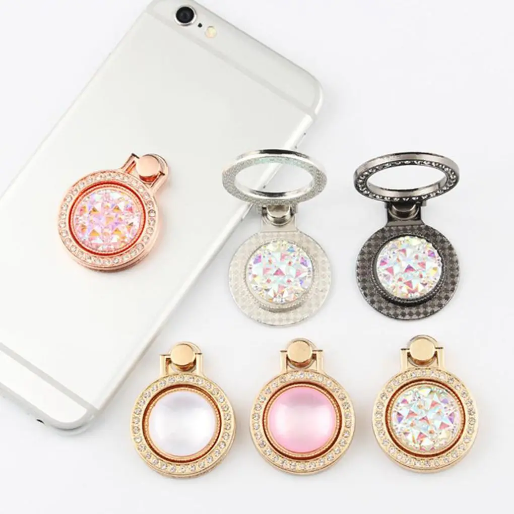 Pearls Rhinestones Studded Ring Frame 360 Degree Rotation Phone Support Holders Round Stand Brackets
Pearls Rhinestones Studded Ring Frame 360 Degree Rotation Phone Support Holders Round Stand Brackets