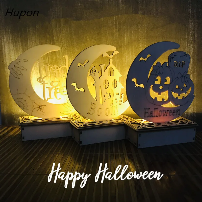 Happy Halloween Decorations for Home Moon LED Candles Light Wooden Decor Hanging Pendant Horror House Halloween Party Supplies
Happy Halloween Decorations for Home Moon LED Candles Light Wooden Decor Hanging Pendant Horror House Halloween Party Supplies