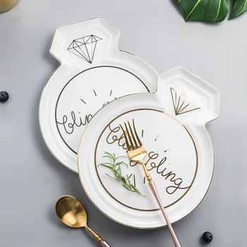 creative dinner plates European style gold inlay irregular fruit breakfast diamond painting dessert 8 inch ceramic plate & dish
creative dinner plates European style gold inlay irregular fruit breakfast diamond painting dessert 8 inch ceramic plate & dish