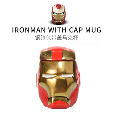 American Marvel series Avengers Iron Man Mug mug personality creative office coffee large capacity ceramic with lid cup
American Marvel series Avengers Iron Man Mug mug personality creative office coffee large capacity ceramic with lid cup