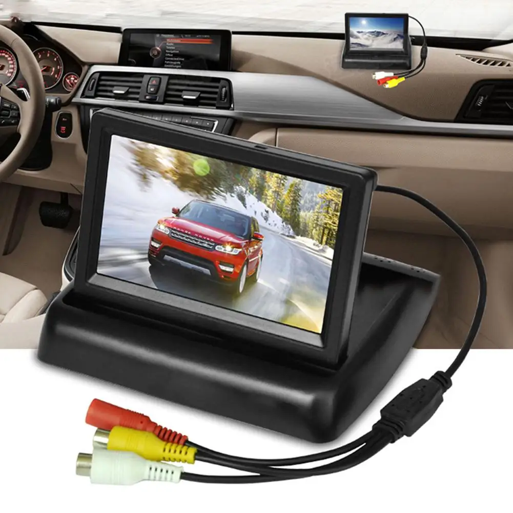 24V 4.3 inch Foldable Car Monitor Reverse Camera Parking System TFT LCD Display Cameras
24V 4.3 inch Foldable Car Monitor Reverse Camera Parking System TFT LCD Display Cameras